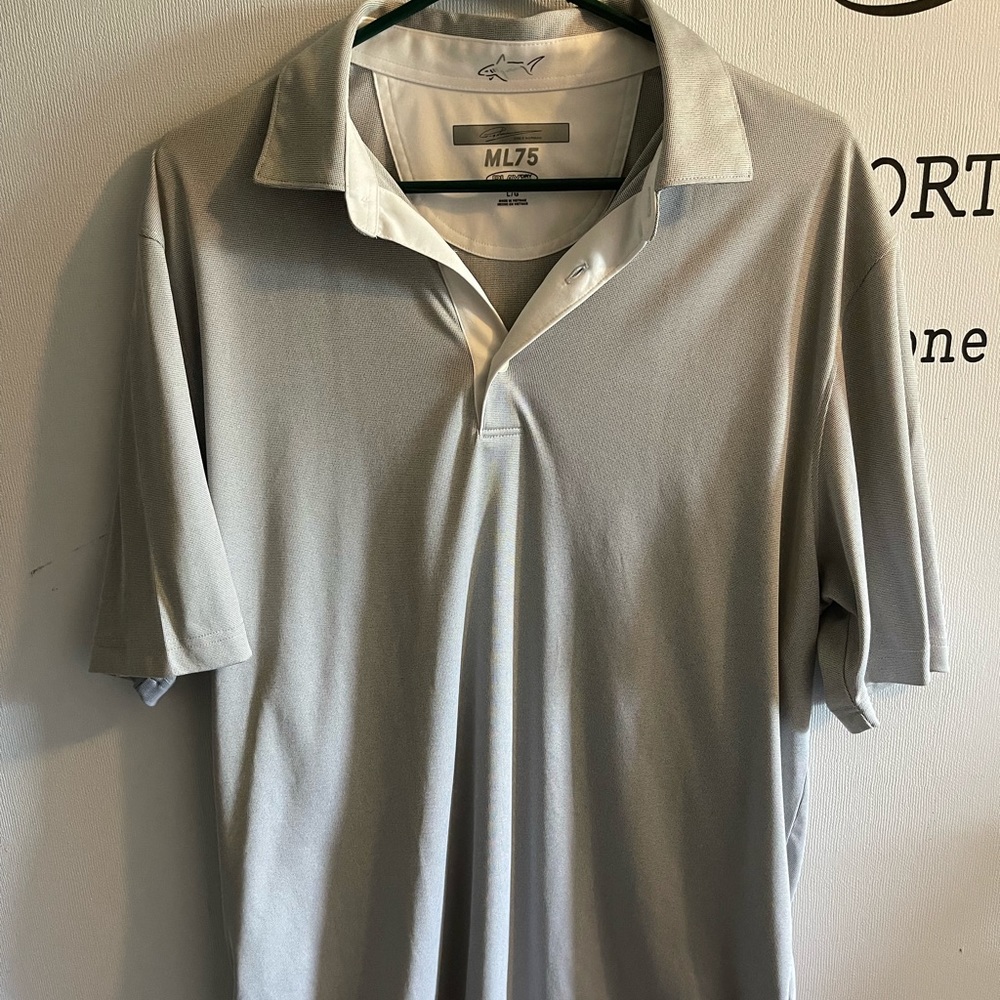 Greg Norman Play Dry Golf Short Sleeve Polo Shirt